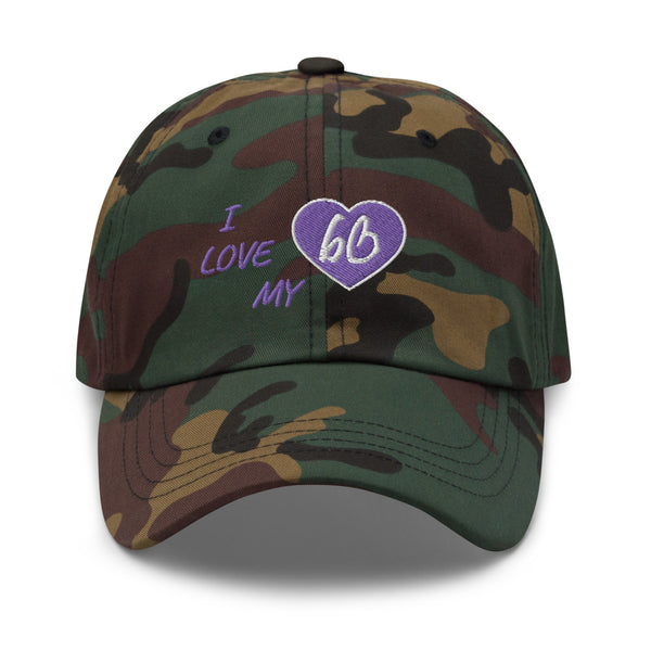 I Love My bb Dad Hat