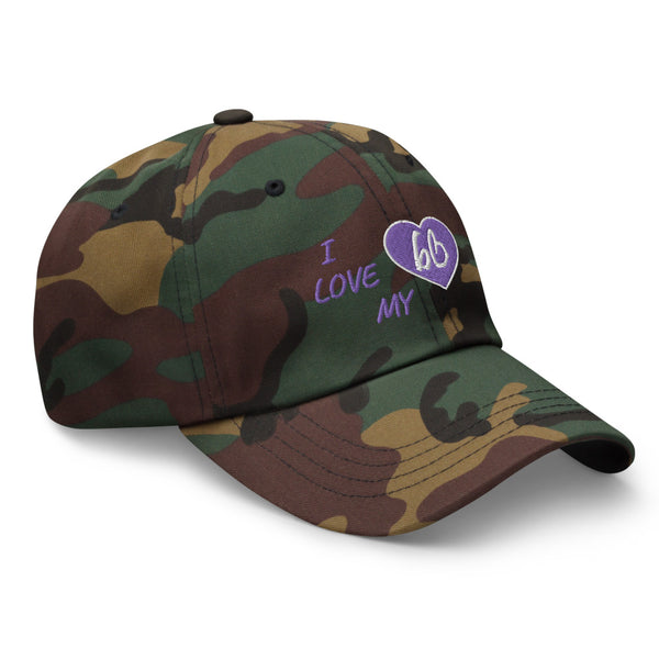 I Love My bb Dad Hat
