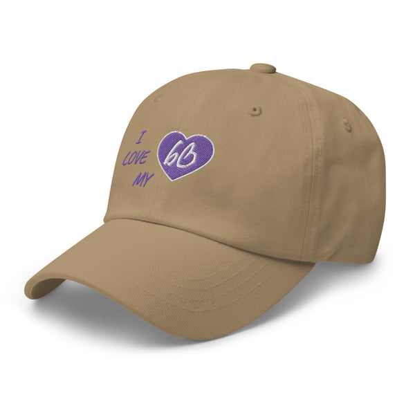 I Love My bb Dad Hat