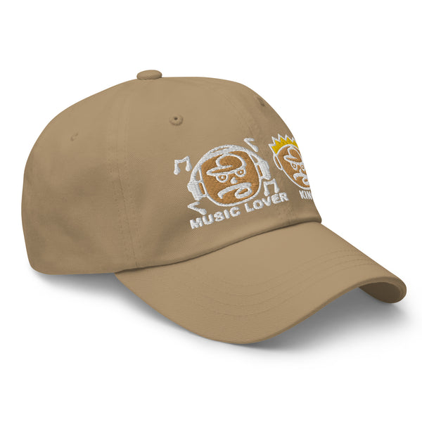 MUSIC LOVER & KING Dad Hat