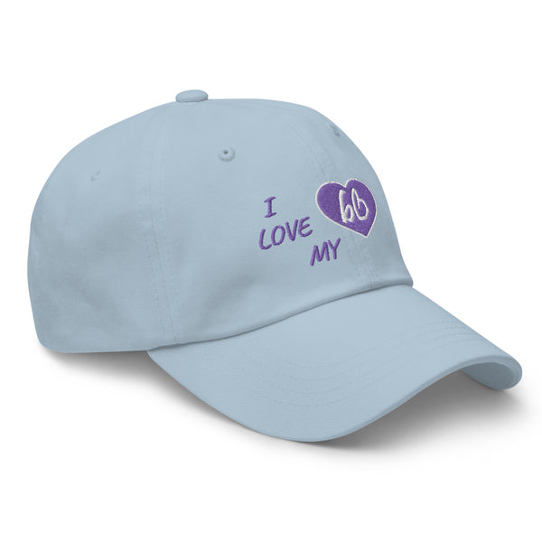 I Love My bb Dad Hat