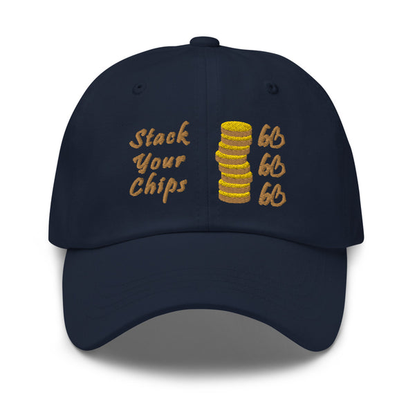 Stack Your Chips Dad Hat