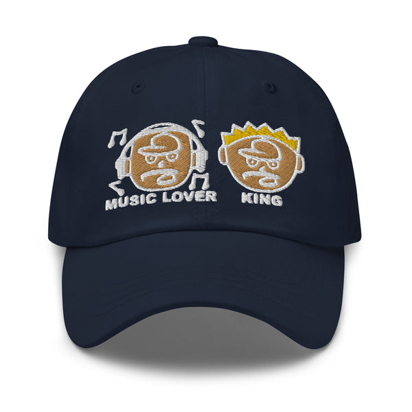 MUSIC LOVER & KING Dad Hat