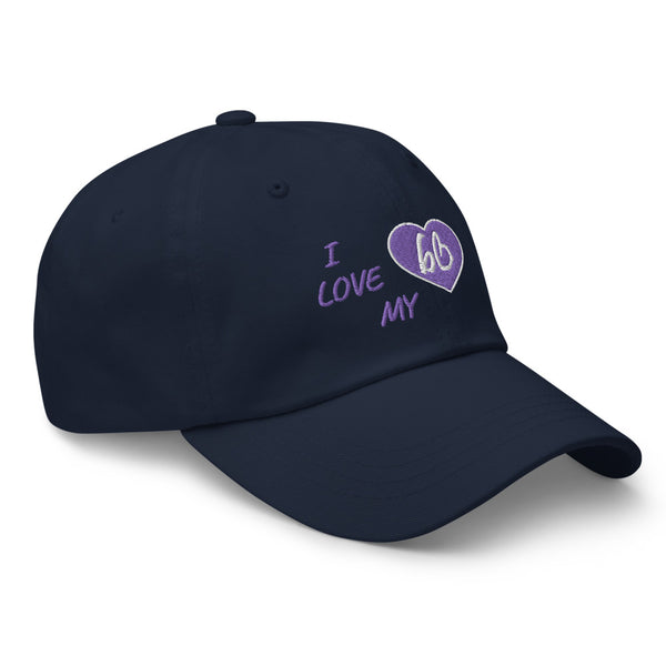I Love My bb Dad Hat