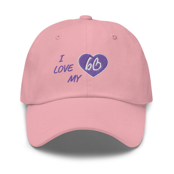 I Love My bb Dad Hat