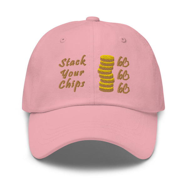 Stack Your Chips Dad Hat