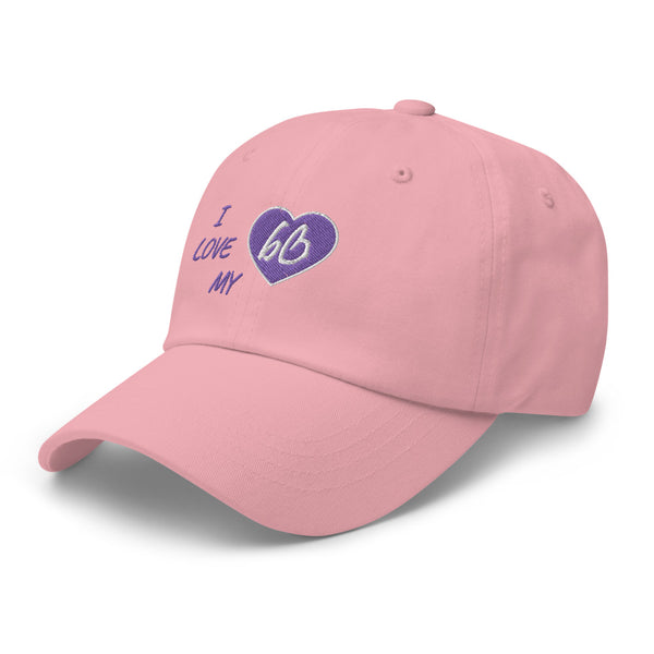 I Love My bb Dad Hat