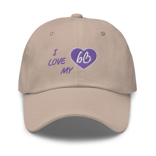 I Love My bb Dad Hat