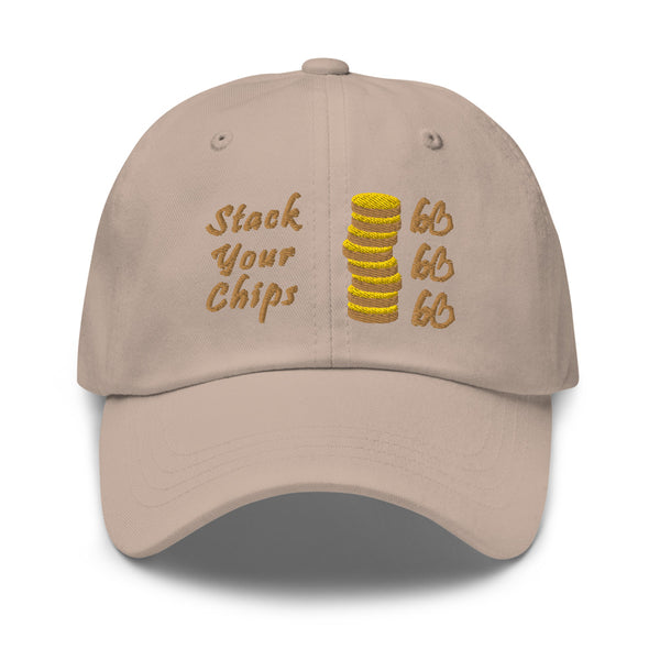 Stack Your Chips Dad Hat