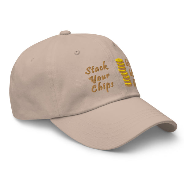 Stack Your Chips Dad Hat