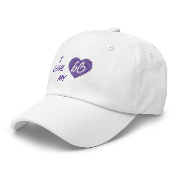 I Love My bb Dad Hat