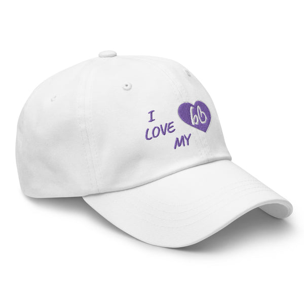 I Love My bb Dad Hat