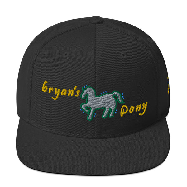 Bryan's Pony Snapback Hat