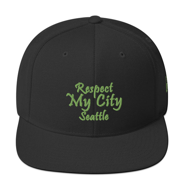 Respect My City Seattle Snapback Hat