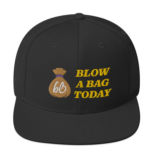 BLOW A BAG Snapback Hat