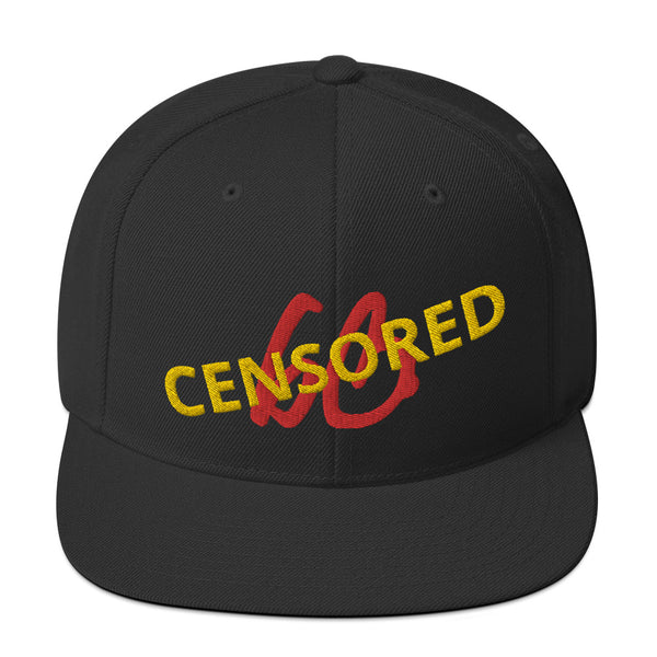 CENSORED bb Snapback Hat