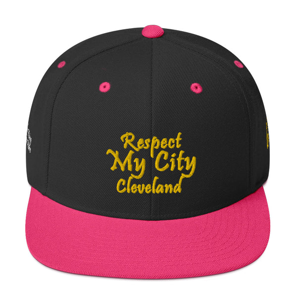 Respect My City Cleveland Snapback Hat