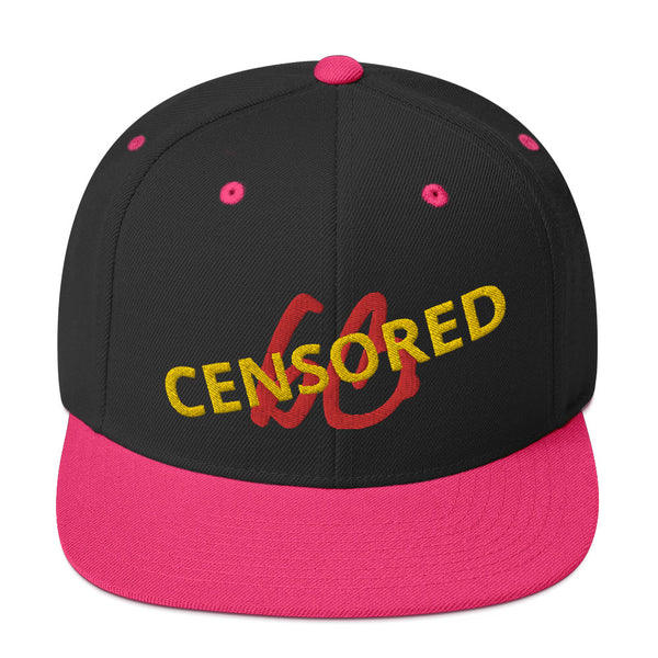 CENSORED bb Snapback Hat