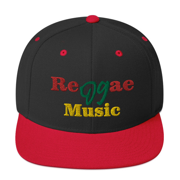 Reggae Music Snapback Hat