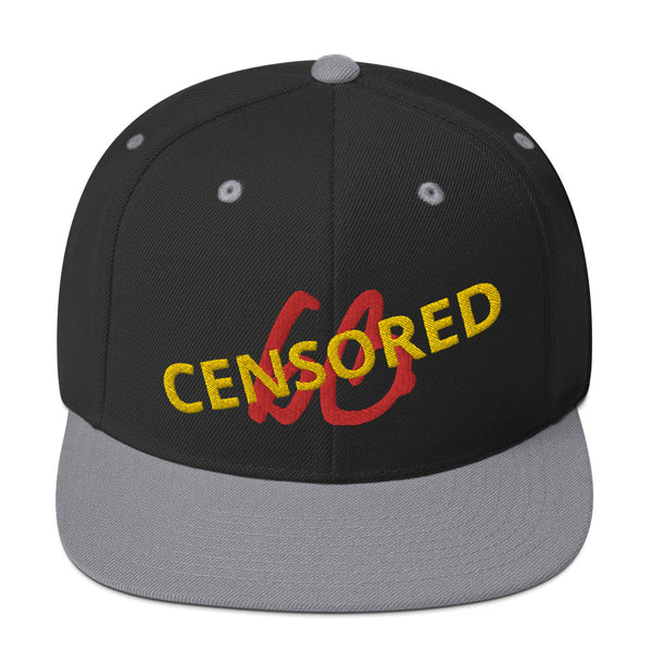CENSORED bb Snapback Hat