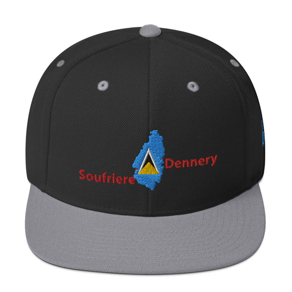 Saint Lucia Snapback Hat