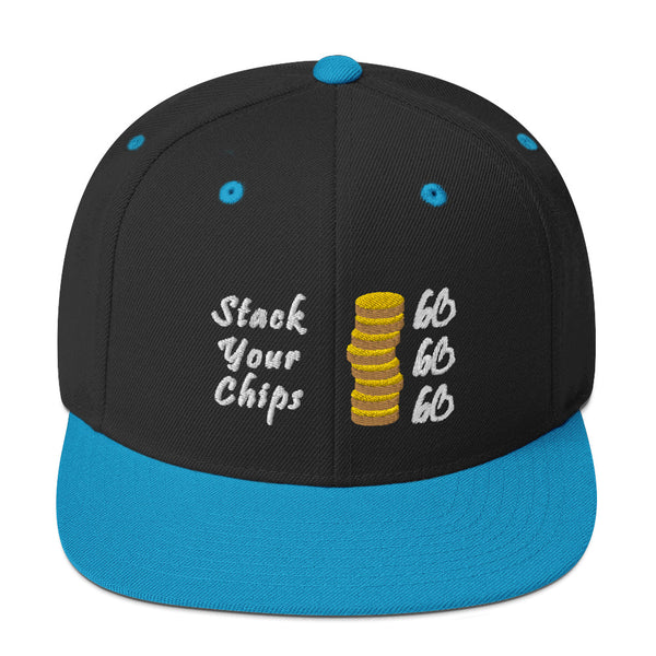 Stack Your Chips Snapback Hat