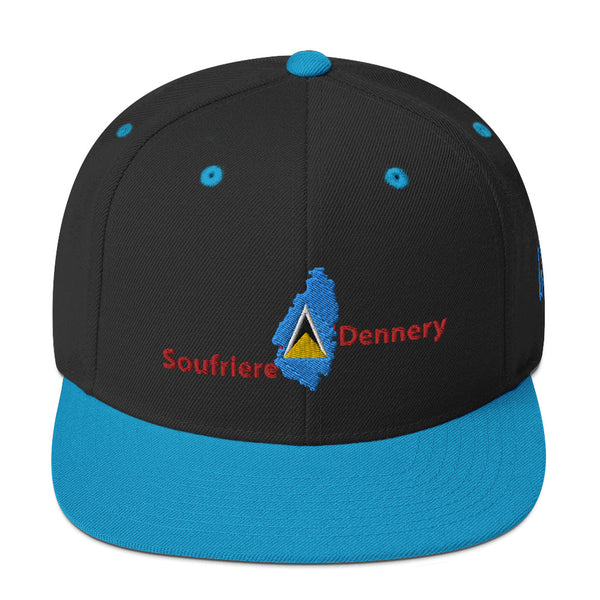 Saint Lucia Snapback Hat