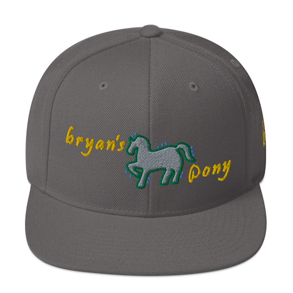 Bryan's Pony Snapback Hat