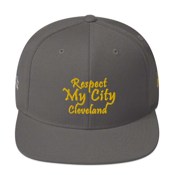 Respect My City Cleveland Snapback Hat