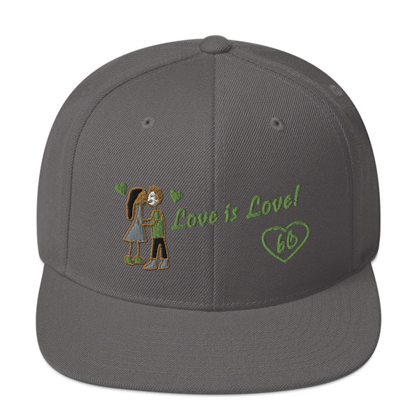 Love Is Love Snapback Hat