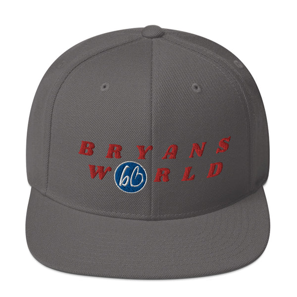 BRYANS WORLD Snapback Hat