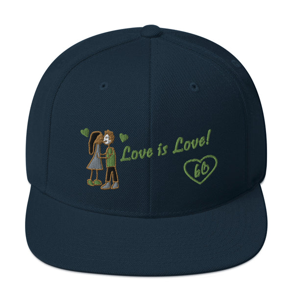 Love Is Love Snapback Hat