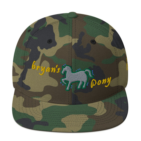 Bryan's Pony Snapback Hat