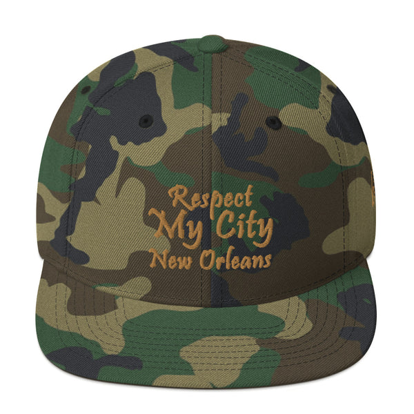 Respect My City New Orleans Snapback Hat