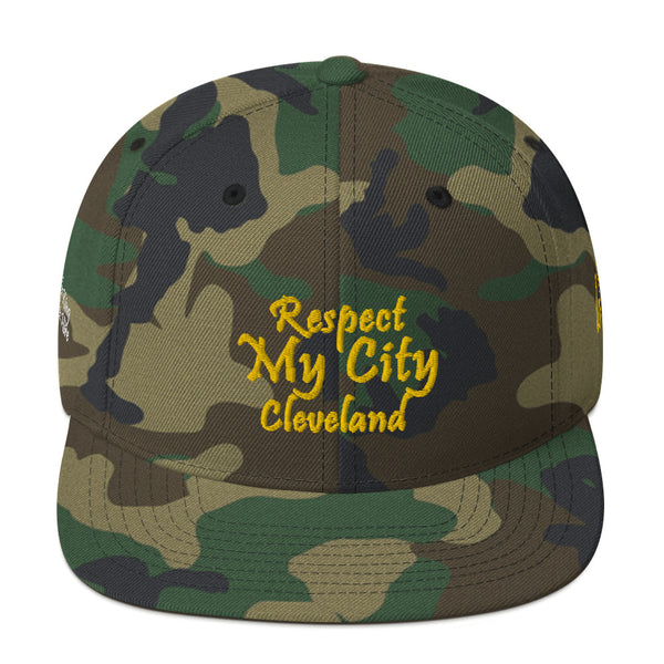 Respect My City Cleveland Snapback Hat