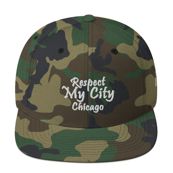 Respect My City Chicago Snapback Hat