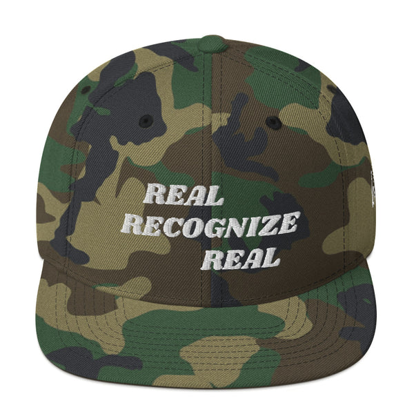 REAL RECOGNIZE REAL Snapback Hat