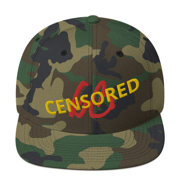 CENSORED bb Snapback Hat