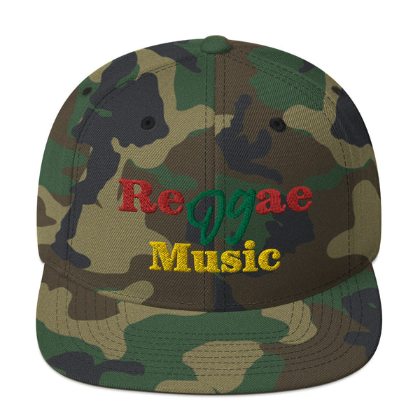 Reggae Music Snapback Hat
