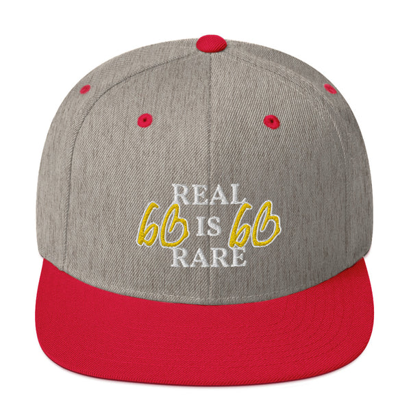 REAL IS RARE Snapback Hat