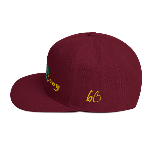 Bryan's Pony Snapback Hat