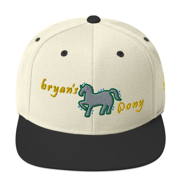 Bryan's Pony Snapback Hat