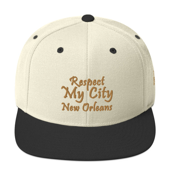 Respect My City New Orleans Snapback Hat