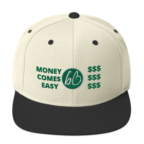 MONEY COME$ EA$Y Snapback Hat