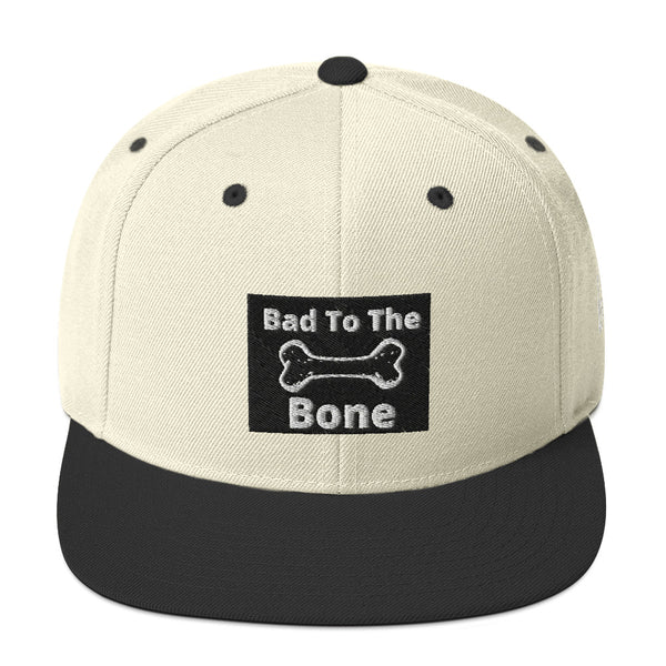 Bad To The Bone Snapback Hat