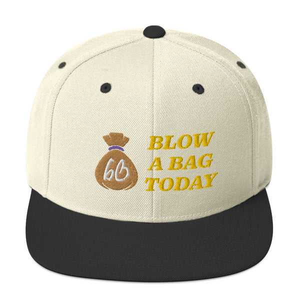 BLOW A BAG Snapback Hat