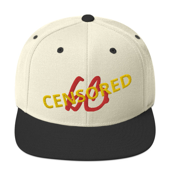 CENSORED bb Snapback Hat