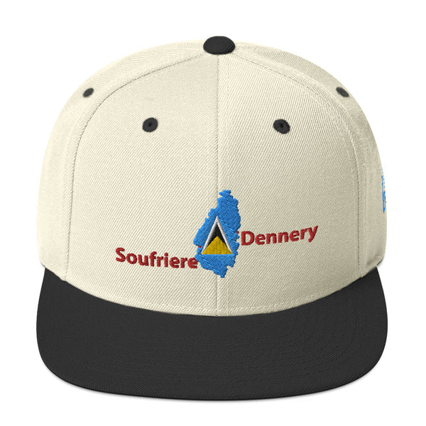 Saint Lucia Snapback Hat