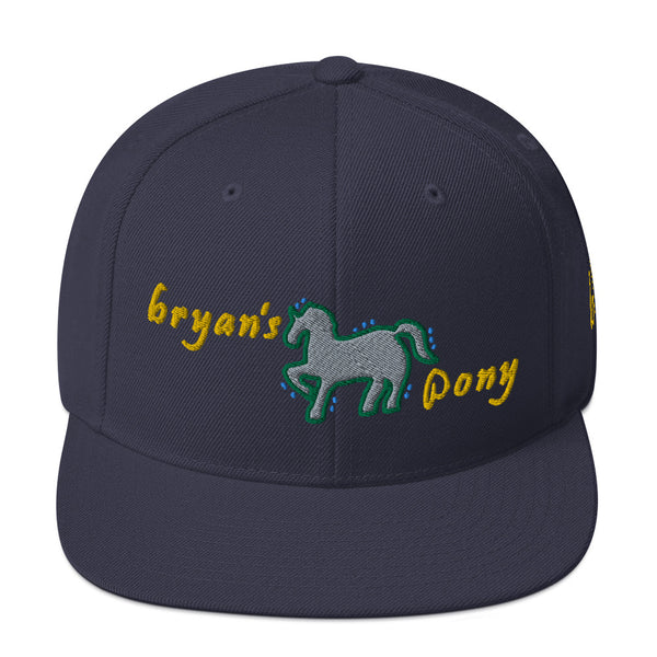 Bryan's Pony Snapback Hat