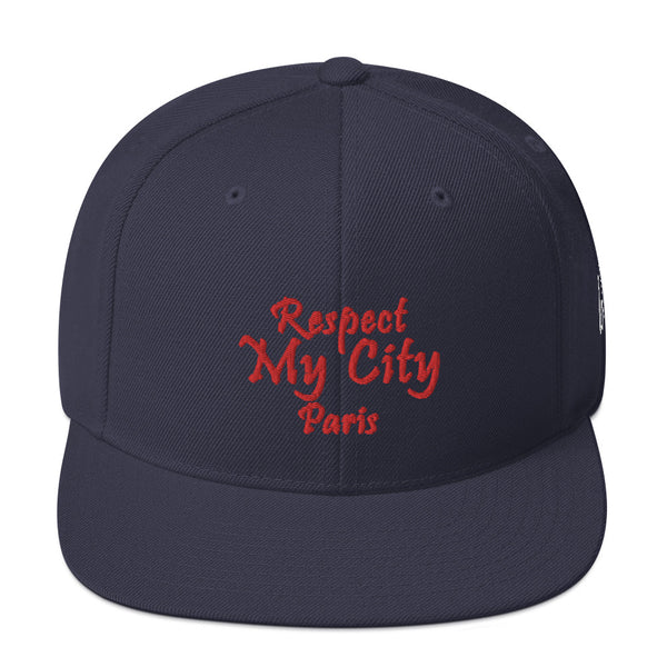 Respect My City Paris Snapback Hat